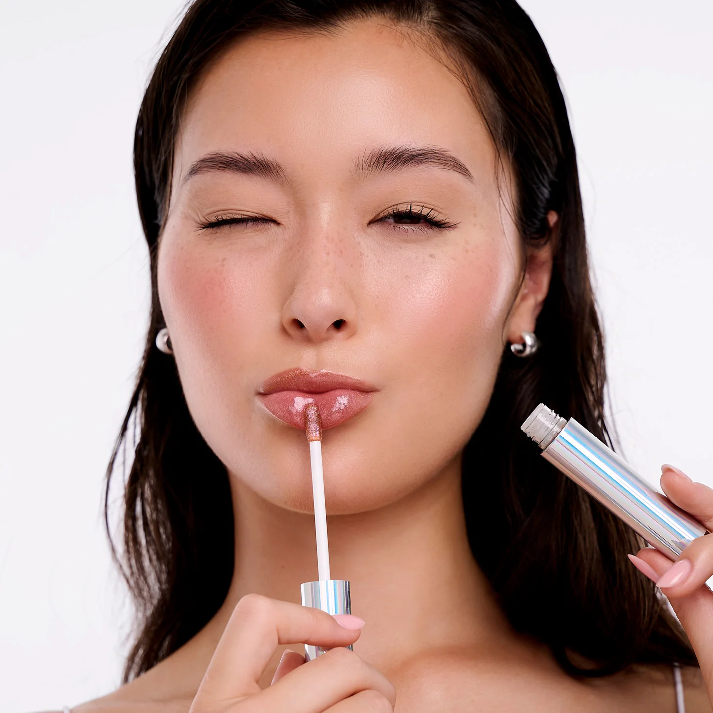 WONDER BLADING Top Gloss - Gold Glitter - Image 4