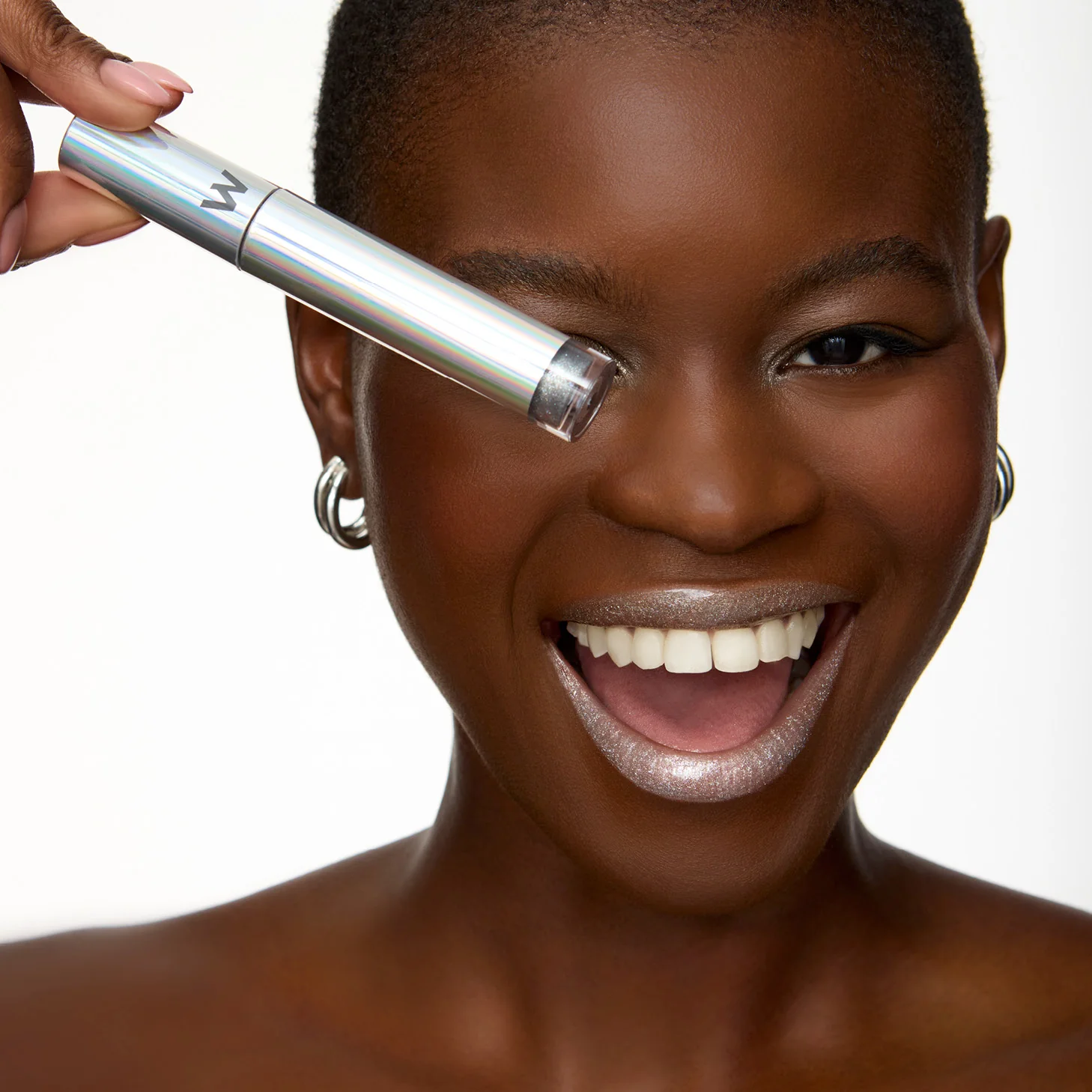 WONDER BLADING Top Gloss - Silver Glitter - Image 5